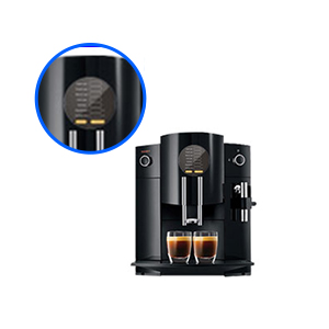 Exemple d'application HMI de machine à café